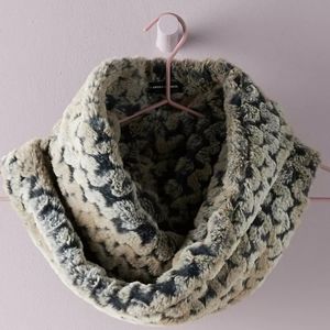 Anthropologie Remy Faux Fur Cowl Scarf